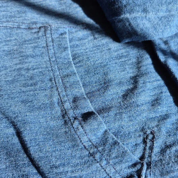 Lucky Brand Bright Blue Lightweight Hoodie 2561/252 - Picture 4 of 11